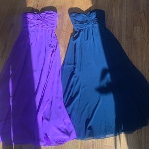 2x Ralph Lauren Strapless Gowns